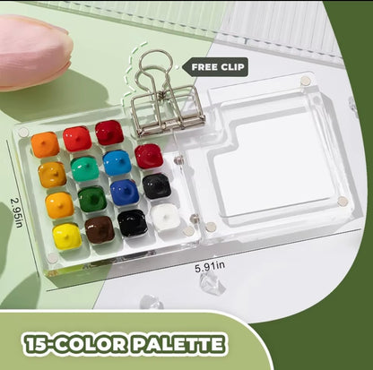 Nano Palette- Mini Watercolor Set
