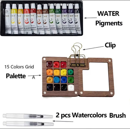 Nano Palette- Mini Watercolor Set