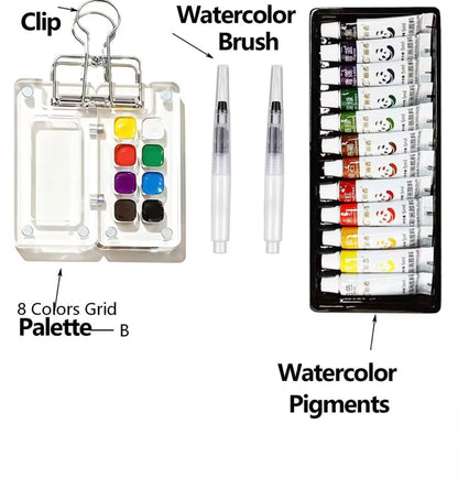 Nano Palette- Mini Watercolor Set