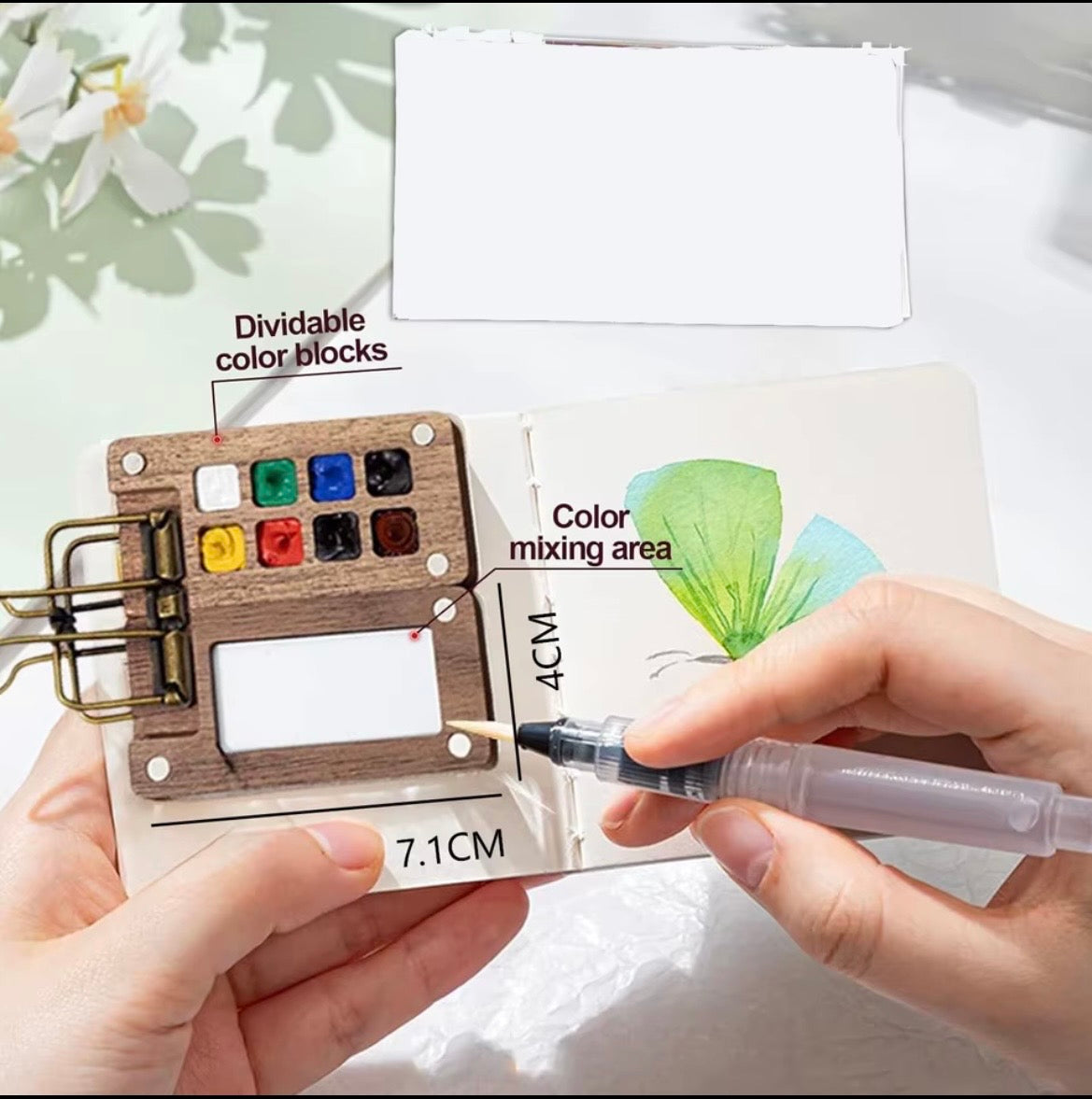 Nano Palette- Mini Watercolor Set