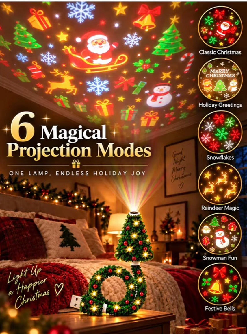 Christmas Galaxy - USB Christmas Tree Projector